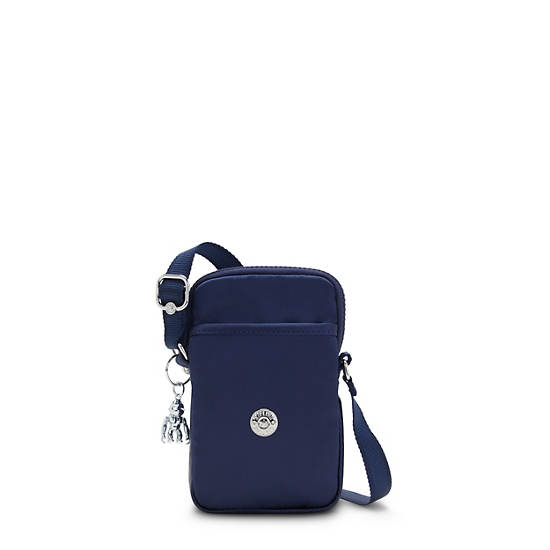 Kipling Tally Crossbody Phone Bag Cosmic Blue | CA 1363DF